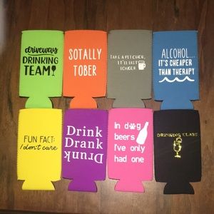 koozies for slim can